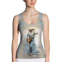 Funky Grooves Sublimation Cut & Sew Tank Top - Beyond T-shirts