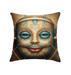 Fusion of Fire and Ice Indoor Pillow - Beyond T-shirts