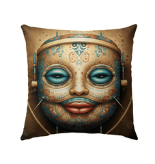 Fusion Of Fire and Ice Outdoor Pillow - Beyond T-shirts