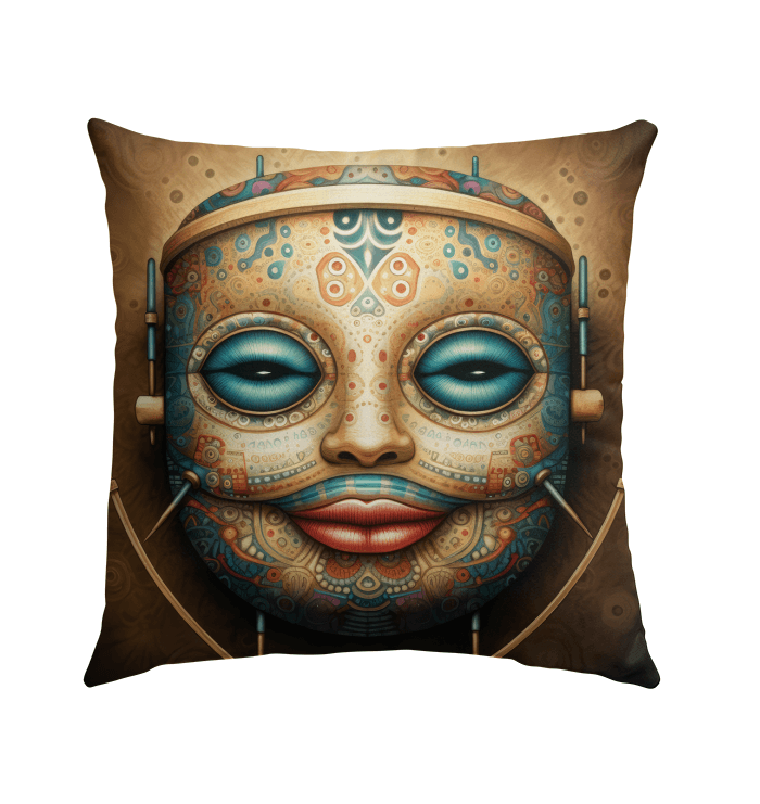 Fusion Of Fire and Ice Outdoor Pillow - Beyond T-shirts