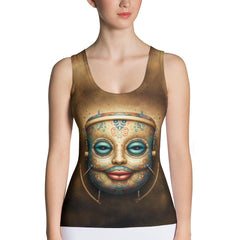 Fusion of Fire and Ice Sublimation Cut & Sew Tank Top - Beyond T-shirts