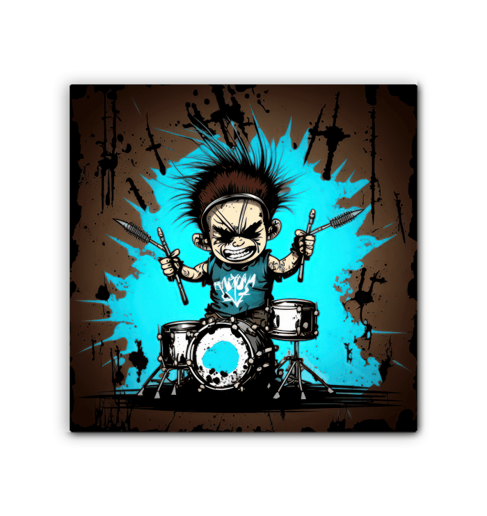Future rock stars born wrapped canvas - Beyond T-shirts