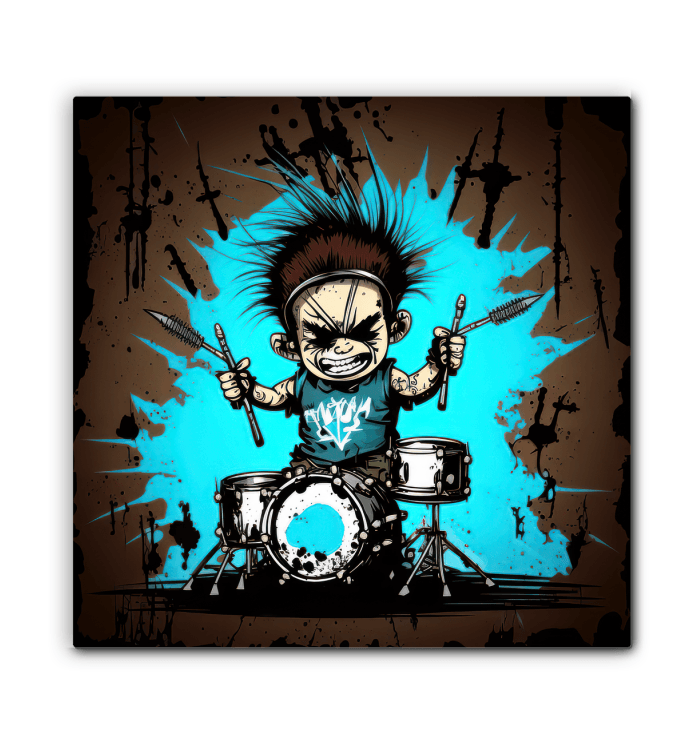 Future rock stars born wrapped canvas - Beyond T-shirts