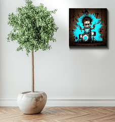 Future rock stars born wrapped canvas - Beyond T-shirts