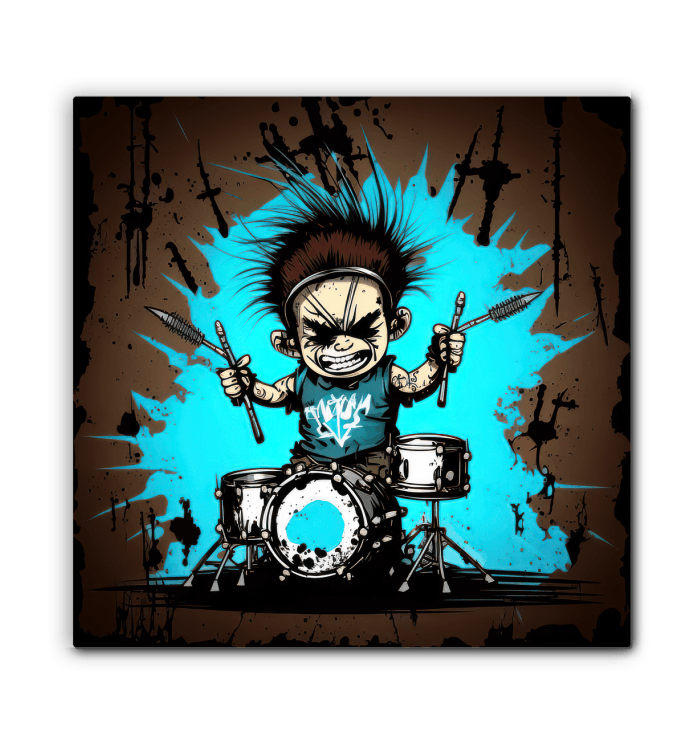 Future rock stars born wrapped canvas - Beyond T-shirts
