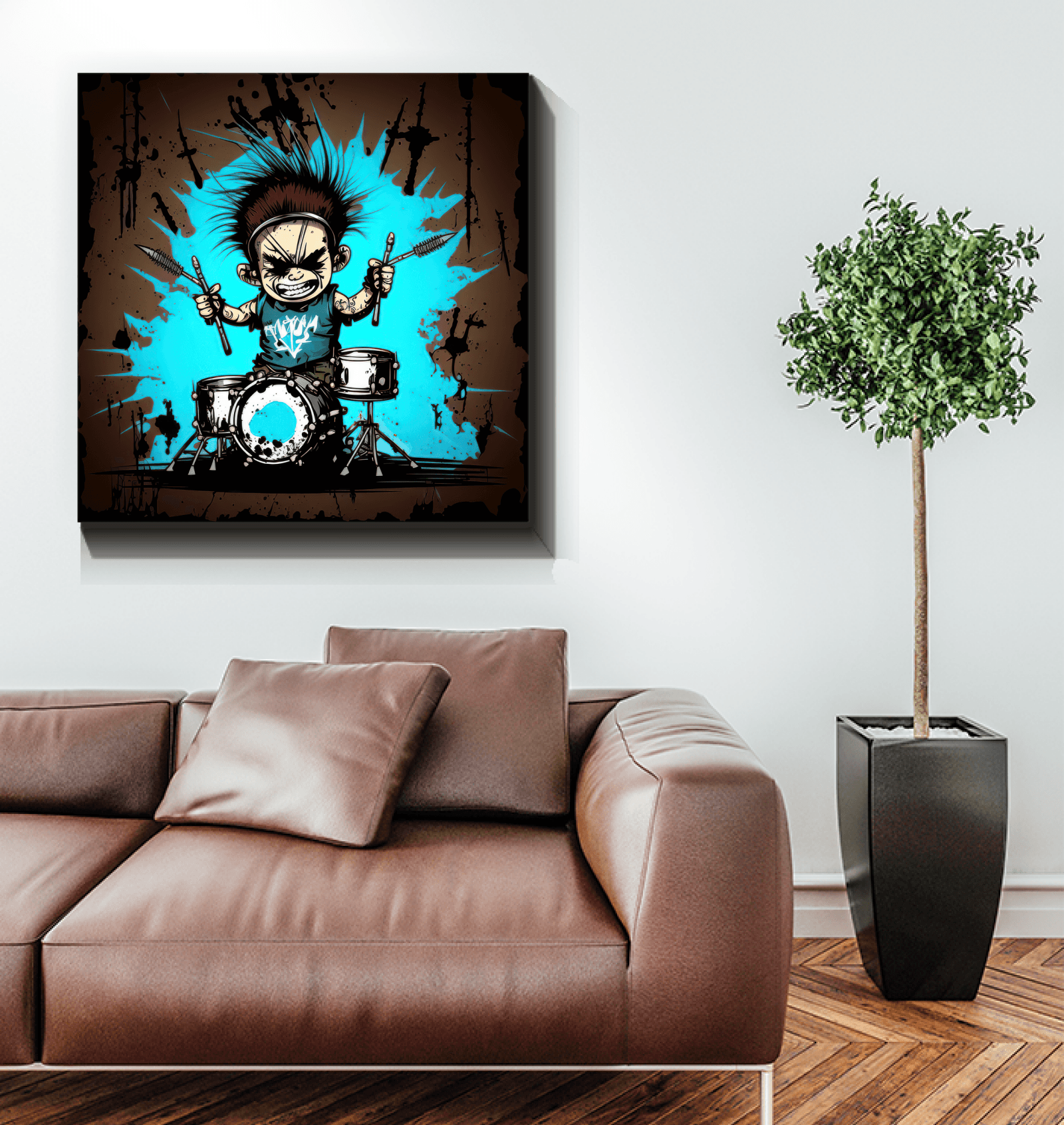 Future rock stars born wrapped canvas - Beyond T-shirts