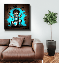 Future rock stars born wrapped canvas - Beyond T-shirts