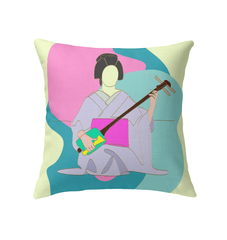 Geisha Indoor Pillow - Beyond T-shirts