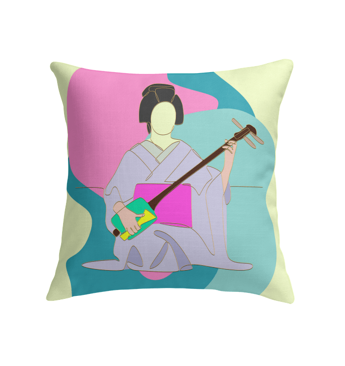 Geisha Indoor Pillow - Beyond T-shirts