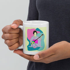 Geisha White Glossy Mug - Beyond T-shirts