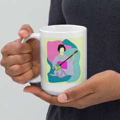 Geisha White Glossy Mug - Beyond T-shirts