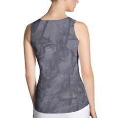 Musical Sublimation Cut & Sew Tank Top - Back View