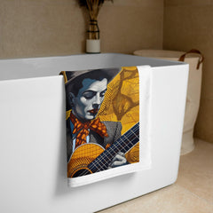 Genius Flows Through Music Towel - Beyond T-shirts