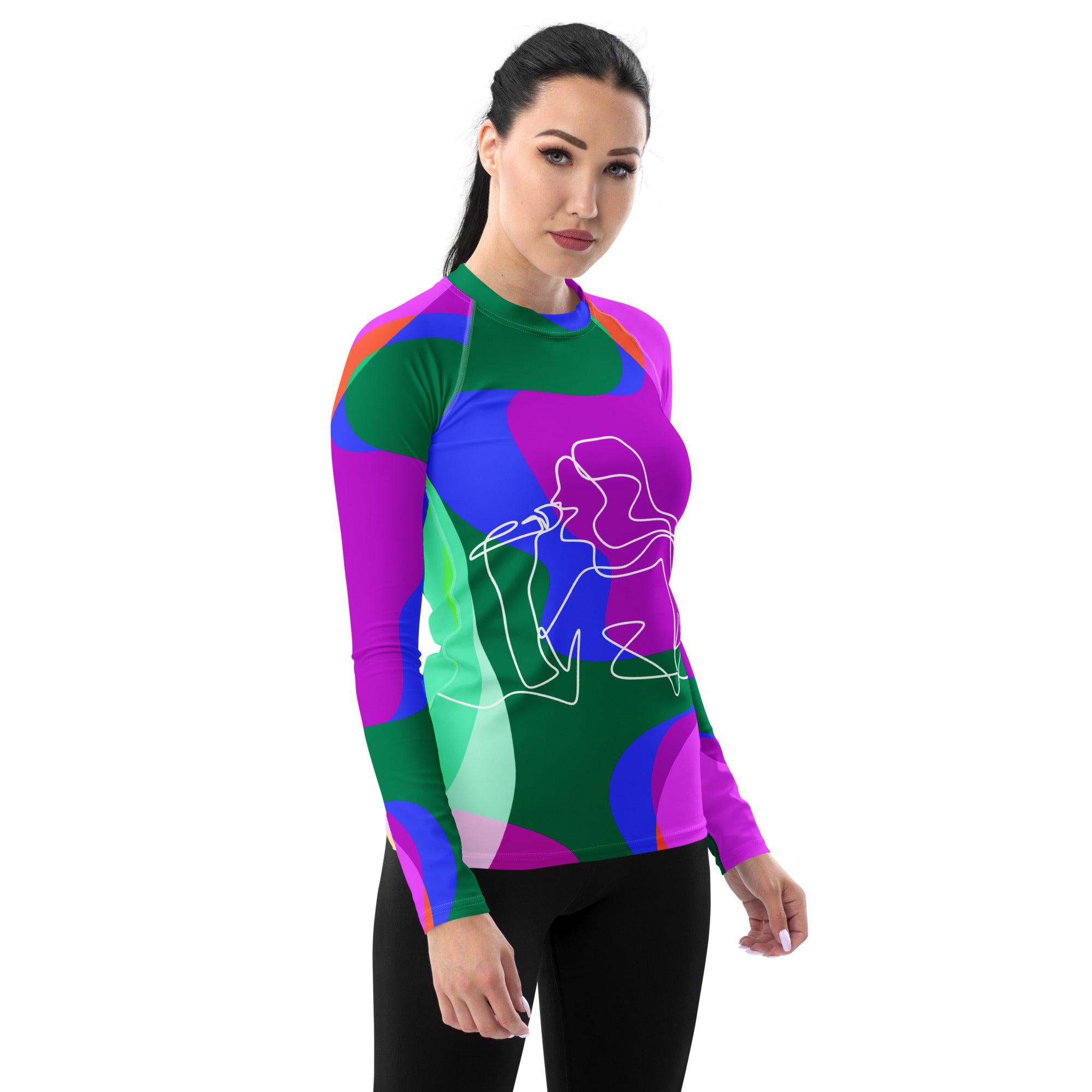 Protective Rash Guard for Women