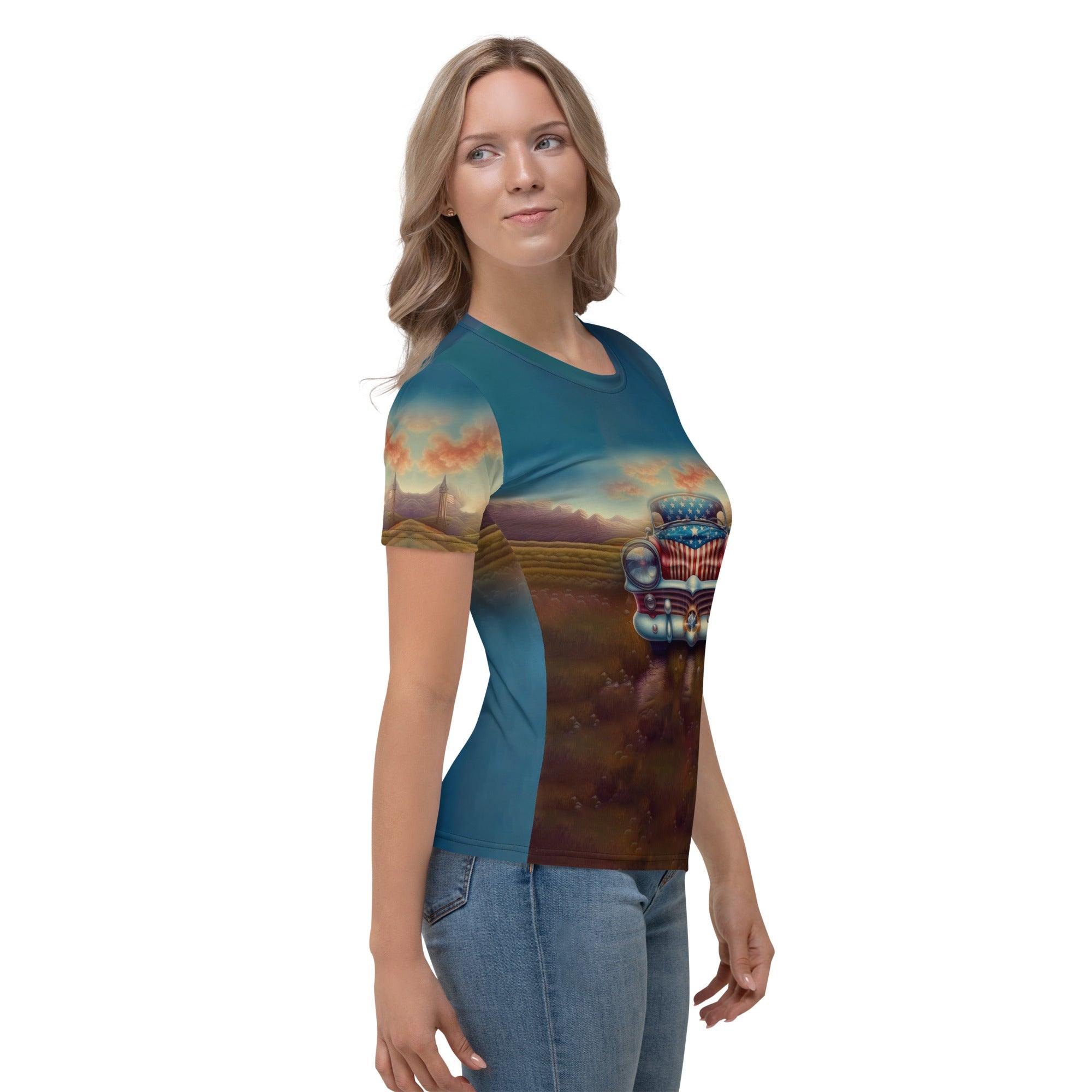 God Bless America Women's T-shirt - Beyond T-shirts