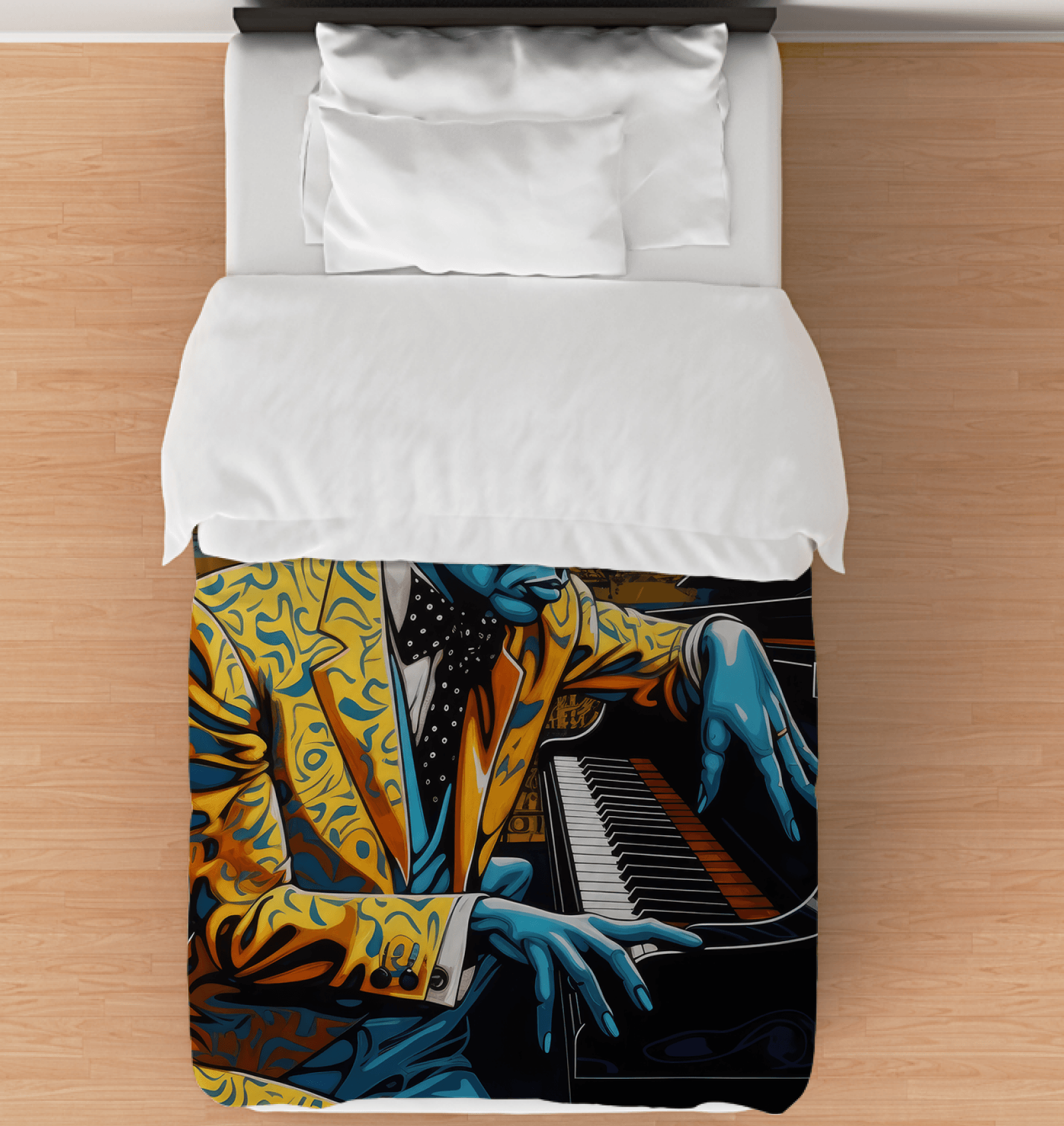 Good Artist Needs Good Instrument Duvet Cover - Beyond T-shirts