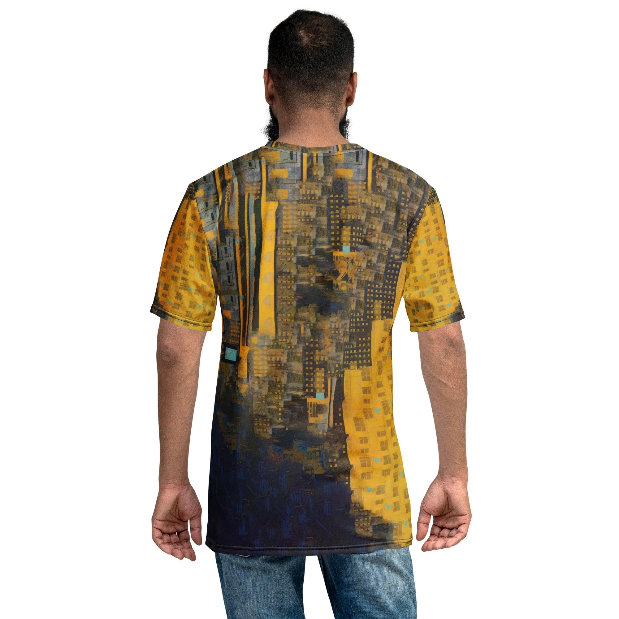 Men's Graphic Tee with Artistic Design