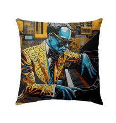 Good Artist Needs Good Instrument Outdoor Pillow - Beyond T-shirts