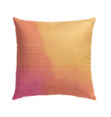 Close-up of the elegant design on Graceful Dance Fashion Pillow