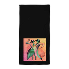 Elegant Graceful Dance Fashion Towel with Ballet-Inspired Design