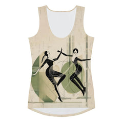 Graceful Women's Dance Attire Sublimation Cut & Sew Tank Top - Beyond T-shirts