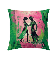 Graceful Women s Dance Flair Outdoor Pillow - Beyond T-shirts