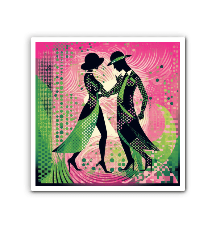 Graceful Women s Dance Flair Wrapped Canvas - Beyond T-shirts