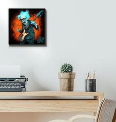 Grandmother's Melodic Madness Wrapped Canvas - Beyond T-shirts