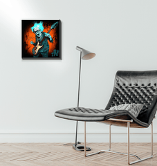 Grandmother's Melodic Madness Wrapped Canvas - Beyond T-shirts