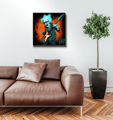 Grandmother's Melodic Madness Wrapped Canvas - Beyond T-shirts