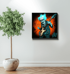 Grandmother's Melodic Madness Wrapped Canvas - Beyond T-shirts
