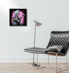 Granny shreds guitar solos wrapped canvas - Beyond T-shirts
