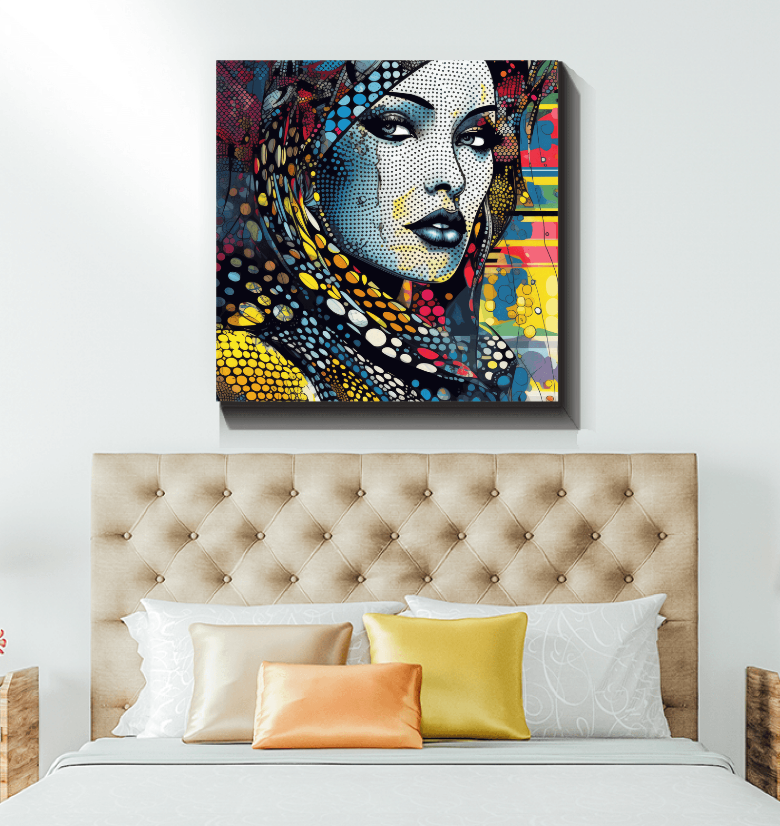 Graphic Genius canvas showcasing intricate designs and patterns.