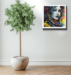 Bold and dynamic Graphic Genius art piece on high-quality canvas.