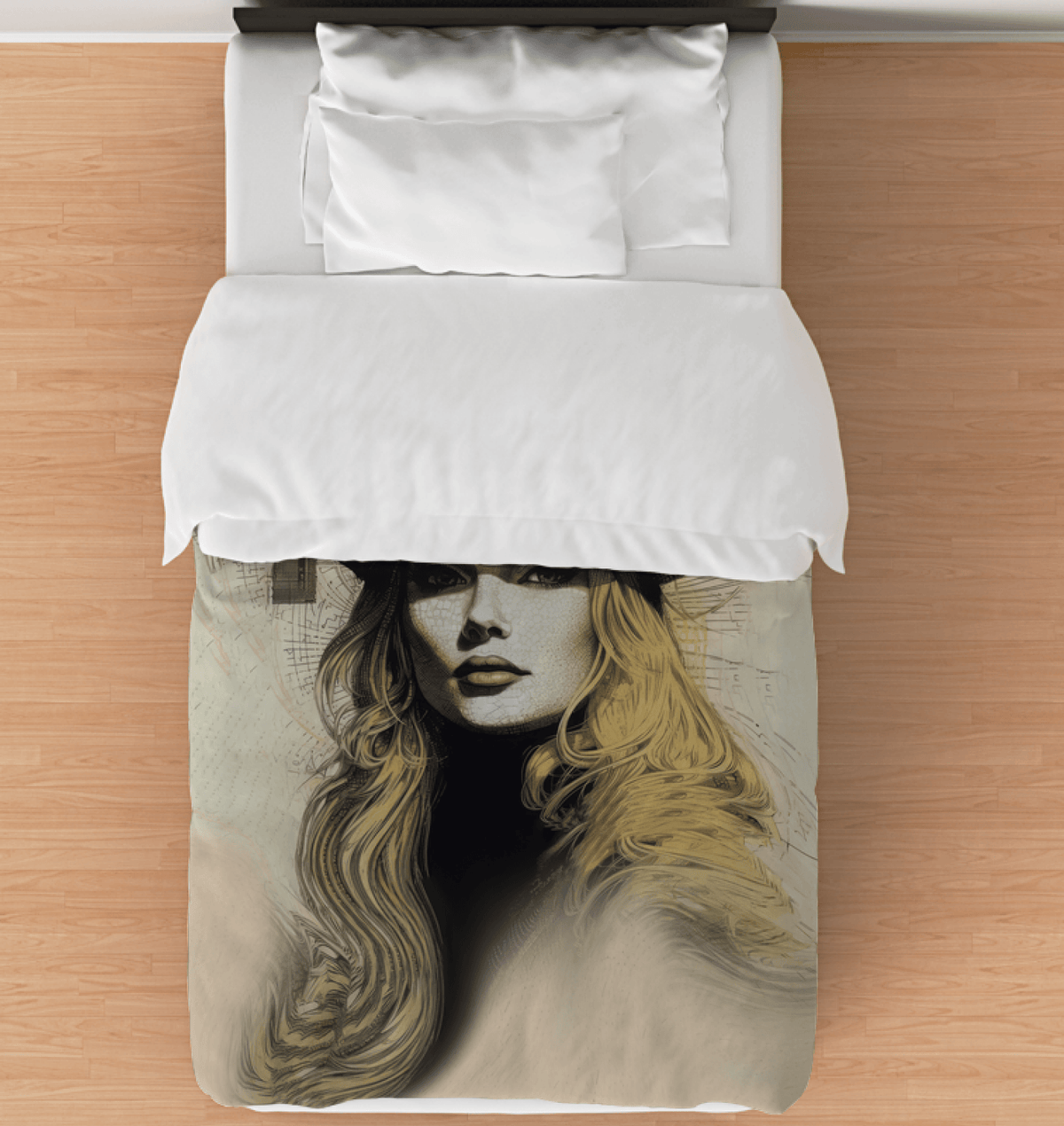 Graphic Glee Duvet Cover - Product Image