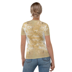 Graphic Gold Women's T-Shirt - Beyond T-shirts