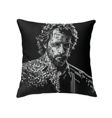 Graphic Grandeur Indoor Pillow - Front View