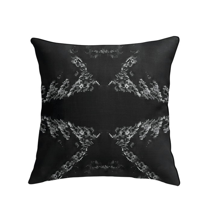 Graphic Grandeur Indoor Pillow - Side View