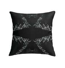 Graphic Grandeur Indoor Pillow - Side View