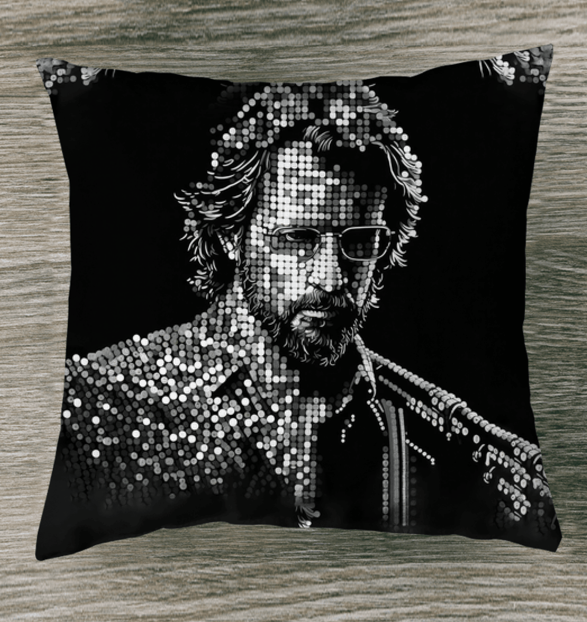 Luxurious Patio Pillow - Graphic Grandeur Collection