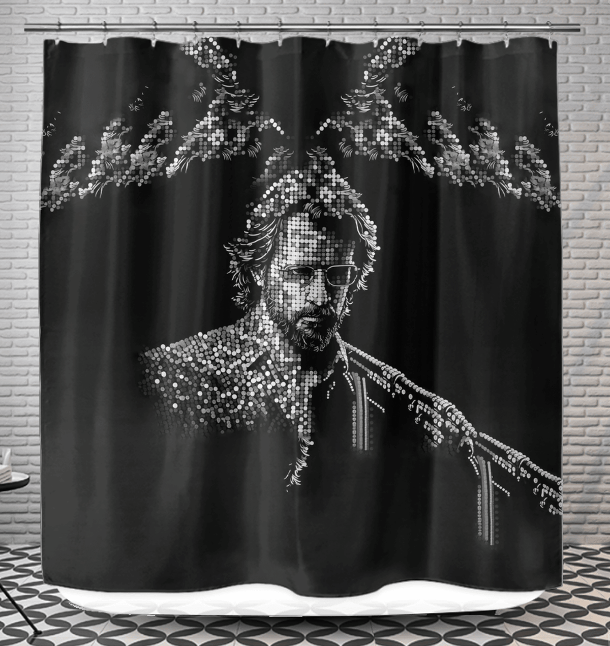 Graphic Grandeur Shower Curtain - Beyond T-shirts