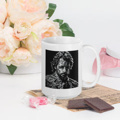 Graphic Grandeur White Glossy Mug - Beyond T-shirts