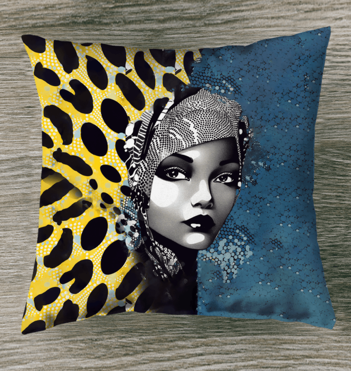 Graphic Guru Indoor Pillow with Pockets - Front View