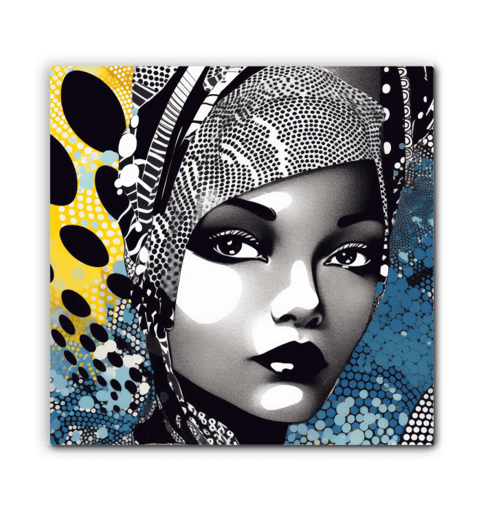 Bold and beautiful Graphic Guru canvas for contemporary spaces.