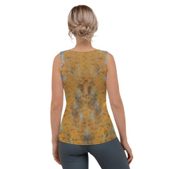 Expressive Guitar Design Tank Top