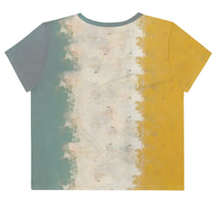 Guitar Groove All-Over Print Crop Tee - Beyond T-shirts