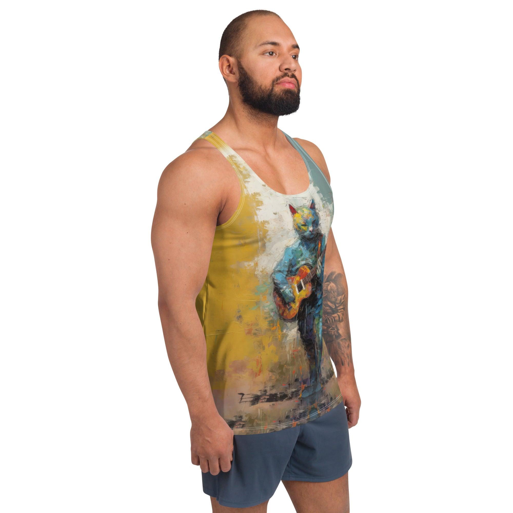 Guitar Groove Men's Tank Top - Beyond T-shirts