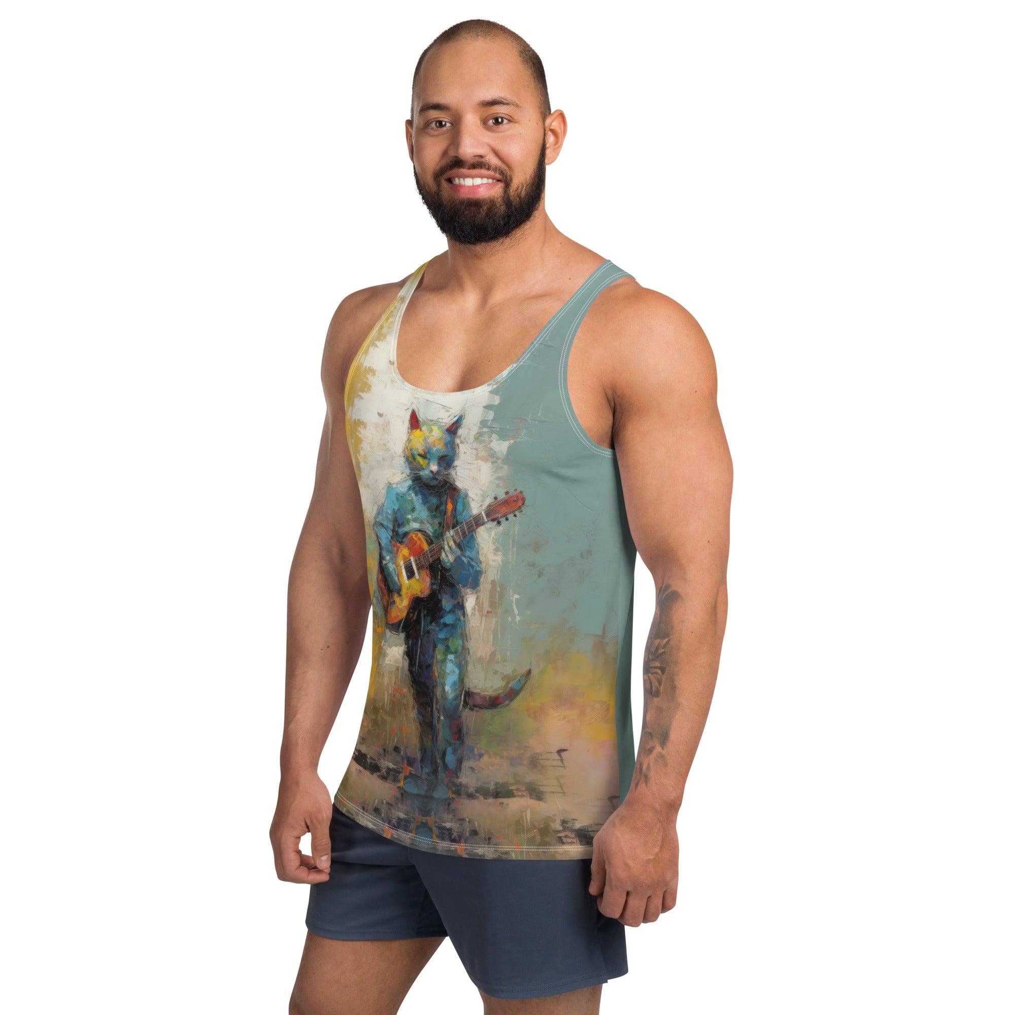 Guitar Groove Men's Tank Top - Beyond T-shirts