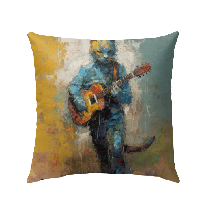 Guitar Groove Outdoor Pillow - Beyond T-shirts