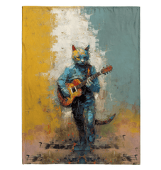 Guitar Groove Sherpa Blanket - Beyond T-shirts